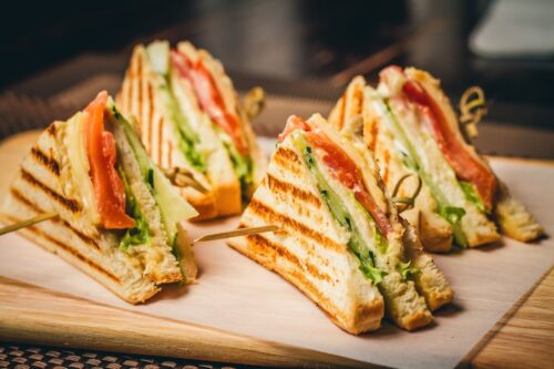 club sandwich from anna maria island cafe